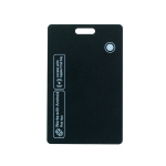 Smart Tracker Card for Apple & Android – Rechargeable Tracker Card for Wallets & Card Holders Black
