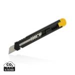 XD Collection Refillable RCS recycled plastic snap-off knife Yellow