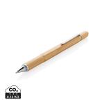XD Collection Bamboo 5-in-1 toolpen Brown