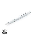 XD Collection 5-in-1 Aluminium Tool-Stift Grau