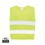 XD Collection GRS recycled PET high-visibility safety vest 3-6 years Yellow