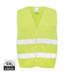 XD Collection GRS recycled PET high-visibility safety vest Yellow