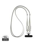 XD Xclusive Nivo RCS recycled PET Crossbody lanyard Convoy grey