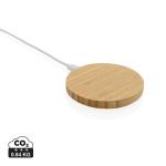 XD Collection Bamboo 15W wireless charger Brown