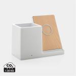 XD Xclusive Ontario RCS recycled plastic 10W wireless charger White