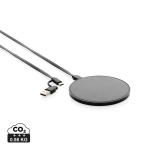 XD Collection 10W Wireless Charger aus RCS Standard recyceltem Kunststoff 