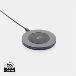 XD Xclusive Terra 10W Wireless Charger aus RCS recyceltem Aluminium Grau