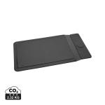 Swiss Peak 15W magnetic charging laptop sleeve 14-15,6" Black