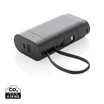 XD Collection CycleCell 10.000mah Powerbank mit herausnehmbarer Batterie Schwarz