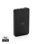 XD Collection RCS recycled plastic 5.000 mAh 5W wireless powerbank Black