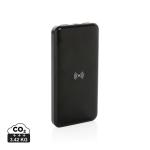 XD Collection Wireless Powerbank aus RCS Standard recyceltem Kunststoff Schwarz