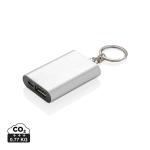 XD Collection 1.000 mAh Schlüsselanhänger Powerbank Silber