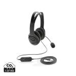XD Collection Over-Ear Headset mit Kabel Schwarz
