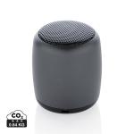 XD Collection Mini aluminium wireless speaker Anthracite