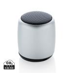 XD Collection Kabelloser Mini-Lautsprecher aus Aluminium Silber