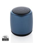 XD Collection Mini aluminium wireless speaker Aztec blue