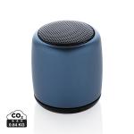 XD Collection Kabelloser Mini-Lautsprecher aus Aluminium Blau