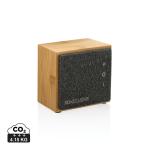 XD Xclusive Wynn 5W bamboo wireless speaker Brown