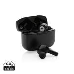 RCS recycled plastic Swiss Peak ANC TWS earbuds Black