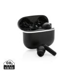 Swiss Peak TWS Ohrhörer 2.0 aus RCS recyceltem Kunststoff Schwarz