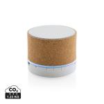 XD Collection Cork 3W wireless speaker Brown