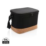 XD Collection Two tone cooler bag with cork detail 