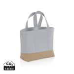 XD Collection Impact Aware™ 285g/m² ungefärbte rCanvas-Kühltasche Grau