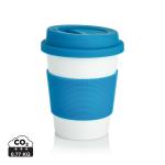 XD Collection ECO PLA Kaffeebecher Blau/weiß