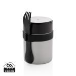 XD Xclusive Bogota food flask with ceramic coating Silver/black