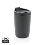XD Collection GRS Recycled PP tumbler with flip lid Convoy grey