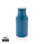 XD Collection RCS recycelte Stainless Steel Kompakt-Flasche Blau