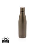 XD Collection RCS recycelte Stainless Steel Solid Vakuum-Flasche Braun