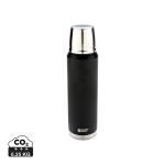 Swiss Peak Elite 1L copper vacuum flask Black