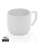 XD Collection Ceramic modern mug 350ml White/white