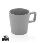 XD Collection Moderne Keramik Kaffeetasse, 300ml Grau