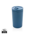 XD Collection Doppelwandiger Vakuum-Becher aus RCS recyceltem SS Blau
