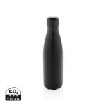 XD Collection Solid colour vacuum stainless steel bottle 500 ml Black