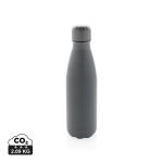 XD Collection Solid colour vacuum stainless steel bottle 500 ml Convoy grey
