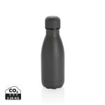 XD Collection Solid Color Vakuum Stainless-Steel Flasche 260ml Grau