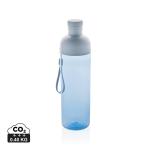 XD Collection Impact auslaufsichere Wasserflasche aus RCS recyc. PET 600ml Blau