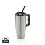 XD Collection Embrace deluxe RCS recycled stainless steel tumbler 900ml Silver
