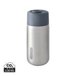 Black + Blum Black+Blum isolierter, auslaufsicherer Becher aus Edelstahl Grau