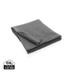 XD Collection Impact AWARE™ Polylana® knitted scarf 180 x 25cm Convoy grey