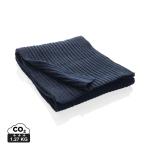 XD Collection Impact AWARE™ Polylana® knitted scarf 180 x 25cm Navy