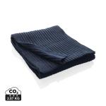 XD Collection Impact AWARE™ Polylana® knitted scarf 180 x 25cm Navy