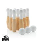 XD Collection Wooden skittles set Brown
