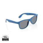 XD Collection RCS recycled PP plastic sunglasses Aztec blue