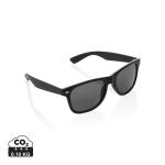 XD Collection GRS recycled plastic sunglasses Black