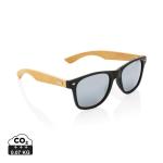 XD Collection Bamboo and RCS recycled plastic sunglasses 