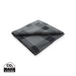 XD Collection Soft plaid fleece blanket Anthracite